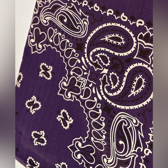 10 Pack - NEW Mystery Multicolor Cotton Paisley Bandanas - Picture 6 of 10